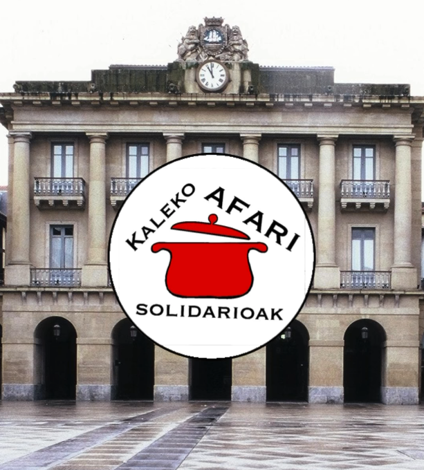 Kaleko Afari Solidarioak busca un tercer lugar en otro punto de Donostia