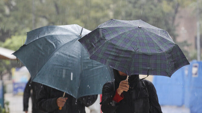 Aviso amarillo por precipitaciones persistentes en Bizkaia para mañana